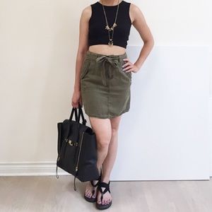 ANTHRO// DAUGHTERS OF THE LIBERATION • Cargo Skirt